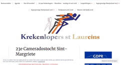 Desktop Screenshot of krekenlopers.be